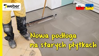 Nowa podłoga na starych płytkach lub lastriko Remont bez skuwania Panele na płytkach [upl. by Deni]