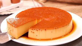 Flan de Huevo Sin Horno Postre Fácil y Delicioso 🍮💕 [upl. by Demodena]