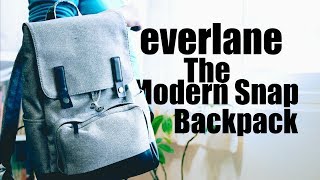 開箱EP32 Everlane The Modern Snap Backpack 好喜歡的新背包 [upl. by Linn]