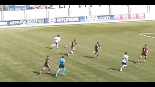 Luca WilliamsBarnett vs Latvia U17  Euro Qualifiers U17 [upl. by Yblehs]