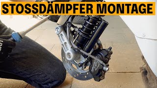 BGM Stossdämpfer Einbau DIY Vespa Gts 300 [upl. by Lorene]