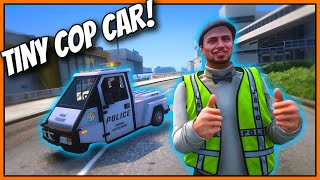 GTA 5 RP  THE SMALLEST COP CAR EVER [upl. by Damiano]