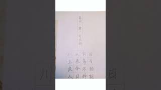 Have you ever seen Chinese characters written by a Chinese girl [upl. by Kendra]