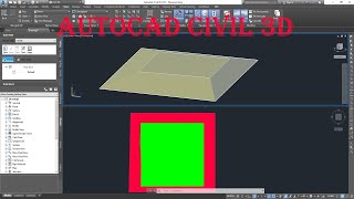 How to Create Surface From 3dpoly line in AutoCAD Civil 3d [upl. by Betti344]