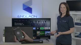 Use Your Phone As A Remote To Control An Englaon 12V Smart TV [upl. by Uriah]