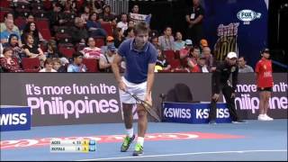 Fabrice Santoro vs Goran Ivanisevic FULL MATCH HD IPTL Manila 2015 [upl. by Ausoj]