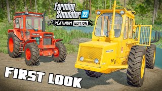 Farming Simulator 22 Platinum Edition  First Look Gameplay [upl. by Moina]