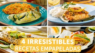 4 irresistibles recetas empapeladas  Kiwilimón [upl. by Venator]