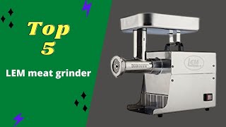 🥩Best 5 LEM Meat Grinder in The Market🥩 [upl. by Hackney]