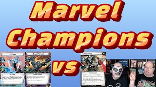 Marvel Champions IcemanBlack Panther vs Crossbones [upl. by Ecam40]