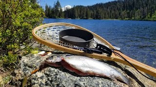 Catch Cook and Camp Ep 5  Fishing Under a Volcano  Two Night SOLO Adventure in Siskiyou [upl. by Armington]