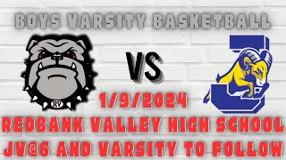 Redbank Valley Boys Basketball vs Johnsonburg Rams [upl. by Gaivn]