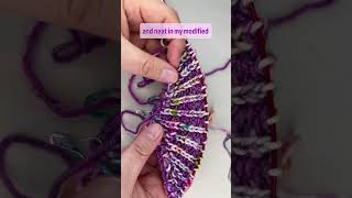 How To Modified Fishermans Rib Stitch  PART 7 [upl. by Orihakat]