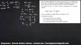 48  Exercice 20  Thermodynamique SMPC [upl. by Lesli12]