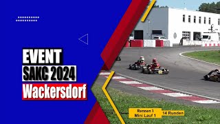 SAKC Wackersdorf 2024  ICHBINSJETZT UNCUT amp EVENTS  Rennen 11 KZ2 Gentlemen Lauf 2  17 Runden [upl. by Brittney]