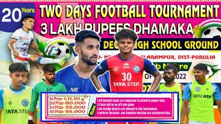 3 Lakhs Dhamaka Football Tournament Fixture  Nekre Football Khela Fixtures 2024 [upl. by Billmyre110]