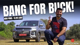 Why The New MG Hector Makes Terrific Sense  1399 Lakh Starting Price  Motoroids [upl. by Mlawsky858]