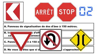 2023 Examen théorique saaq  Test de conduite la signalisation [upl. by Stormi]