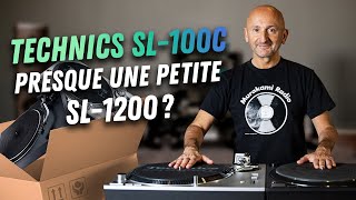 Technics SL100C presque une petite SL1200  Le Grand Déballage platine vinyle par PP Garcia [upl. by Iviv]