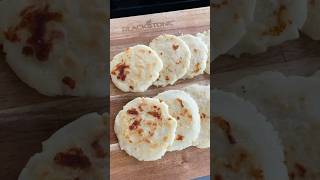 Arepas con Queso from Encanto griddlecrew blackstonegriddle griddlenation [upl. by Anitserp]