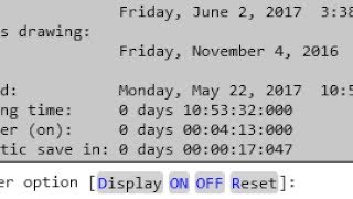 Use the TIME command to determine how much time a model has been open in Civil 3D [upl. by Nehpets80]