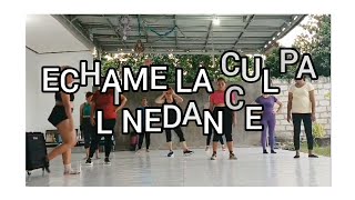 ECHAME LA CULPA REMIX  LINE DANCE [upl. by Damita]