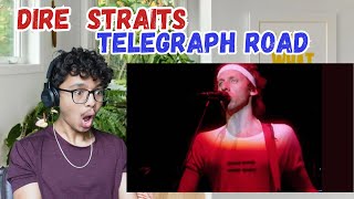 Is this even real Reacting to Dire Straits  Telegraph Road Alchemy tour 1983 [upl. by Kennie]