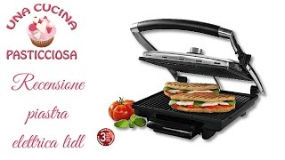 RECENSIONE PIASTRA ELETTRICA LIDL SILVERCREST Pregi e difetti Vale la pena acquistarla [upl. by Ennayk]