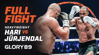 GLORY 89 Badr Hari vs Uku Jurjendal  Full Fight [upl. by Hannahc298]