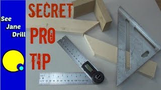 The Secret Formula for Making Perfect Miter Cuts When Less Than 90 Degrees [upl. by Margaretha613]