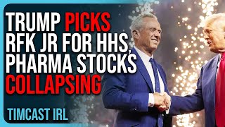 Trump Picks RFK Jr For HHS Pharma Stocks COLLAPSING After Announcement [upl. by Rizzo]