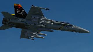 F18C AGM84D Harpoon Tutorial DCS World [upl. by Michael248]