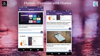 Flutter Tutorial  Firestore with Flutter [upl. by Gorrian]