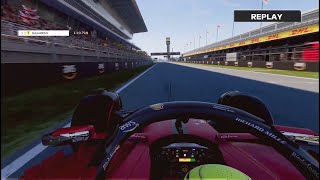 F1 23  Spain Hotlap 110719 [upl. by Halyahs276]