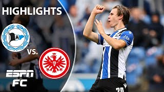 Bielefeld earns draw vs Frankfurt with BRILLIANT late equalizer  Bundesliga Highlights  ESPN FC [upl. by Edlyn579]