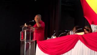 Barbados Labour Partys 74th Annual Gen Conf  Owen Arthur Pt 1 [upl. by Cherri555]