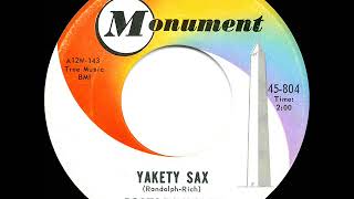 1963 HITS ARCHIVE Yakety Sax  Boots Randolph [upl. by Senskell401]