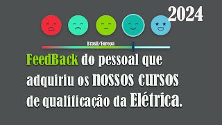 Feedback dos nossos Alunos que adquiriram o KIT COMPRETO COM AS NORMAS ELÉTRICAS DA EUROPA [upl. by Greabe461]