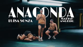 Anaconda  Luísa Sonza amp Mariah Angeliq Coreografia [upl. by Fulvia]