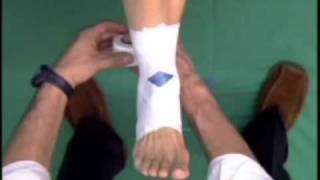 How to Tape an Ankle  Wie Tape ich ein Sprunggelenk [upl. by Adlee531]