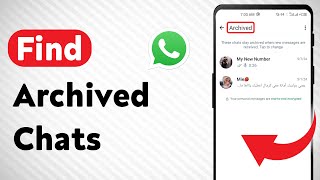 How To Find Archived Chats on WhatsApp Updated [upl. by Eppie561]