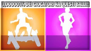 10 Balli più RARI Che NON Avrai MAI Visto su Fortnite [upl. by Olette]