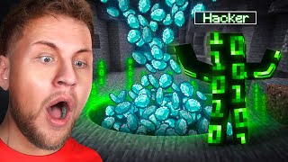 UNENDLICH DIAMANTEN HACKER IN MINECRAFT 😱💎 Schockierend [upl. by Cocks]