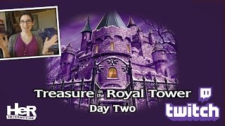 Nancy Drew Treasure in the Royal Tower Day Two Twitch  HeR Interactive [upl. by Sawyer]