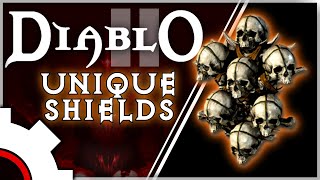 The Complete Guide to Unique Shields in Diablo 2 Resurrected [upl. by Cochrane]