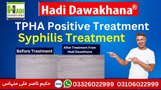 Tpha positive treatment  TPHA test negative kaise hota hai  TPHA Positive kya hota hai  Syphilis [upl. by Jerrine936]