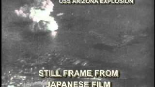 Japanese film of the USS Arizona explosion [upl. by Julietta]