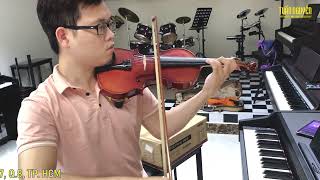 Demo Nhanh Violin Omebo RV205 [upl. by Eittel]