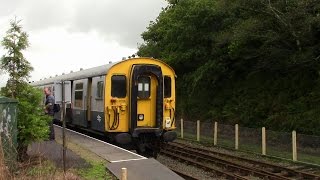 Okehampton Meldon Quarry Shuttle Dartmoor Railway Class 47 828 [upl. by Ardekahs]