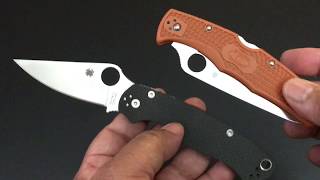 Spyderco ParaMilitary 2 with CPMM4 The Knife of the Day [upl. by Merrily]